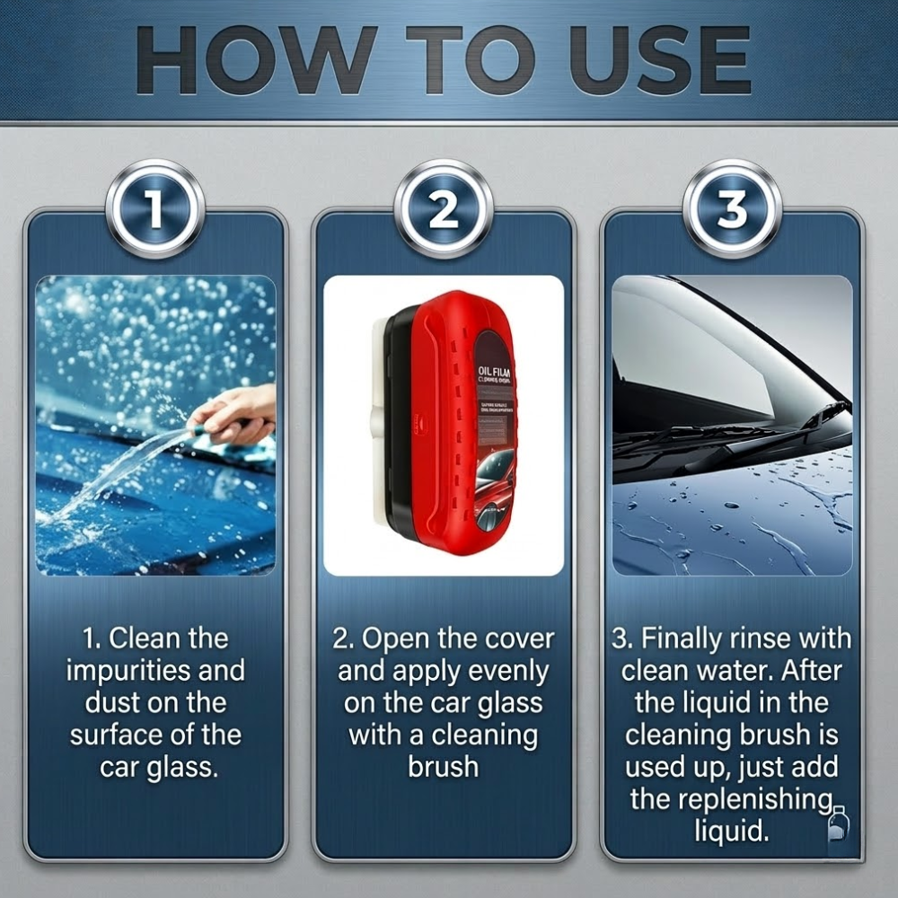 Omni™ ClearVision Oil Film Remover