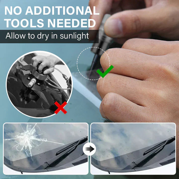 Omini™ GlassFix Guard - 2026 Windshield Crack Repair Formula