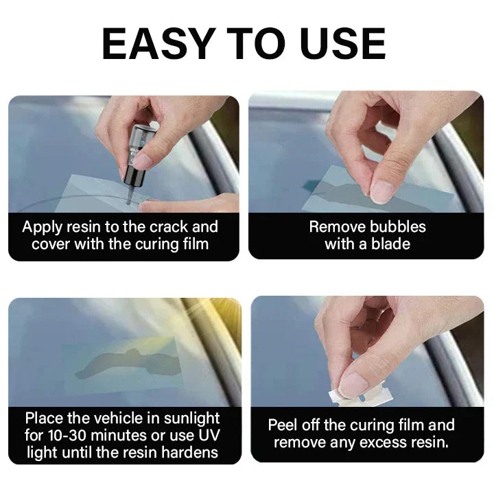 Omini™ GlassFix Guard - 2026 Windshield Crack Repair Formula