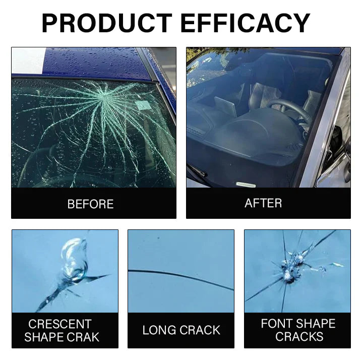 Omini™ GlassFix Guard - 2026 Windshield Crack Repair Formula
